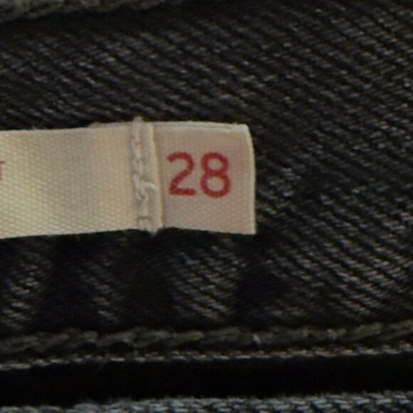 Levi's Low Pro Straight in Black - Size 28 - Picture 8 of 11